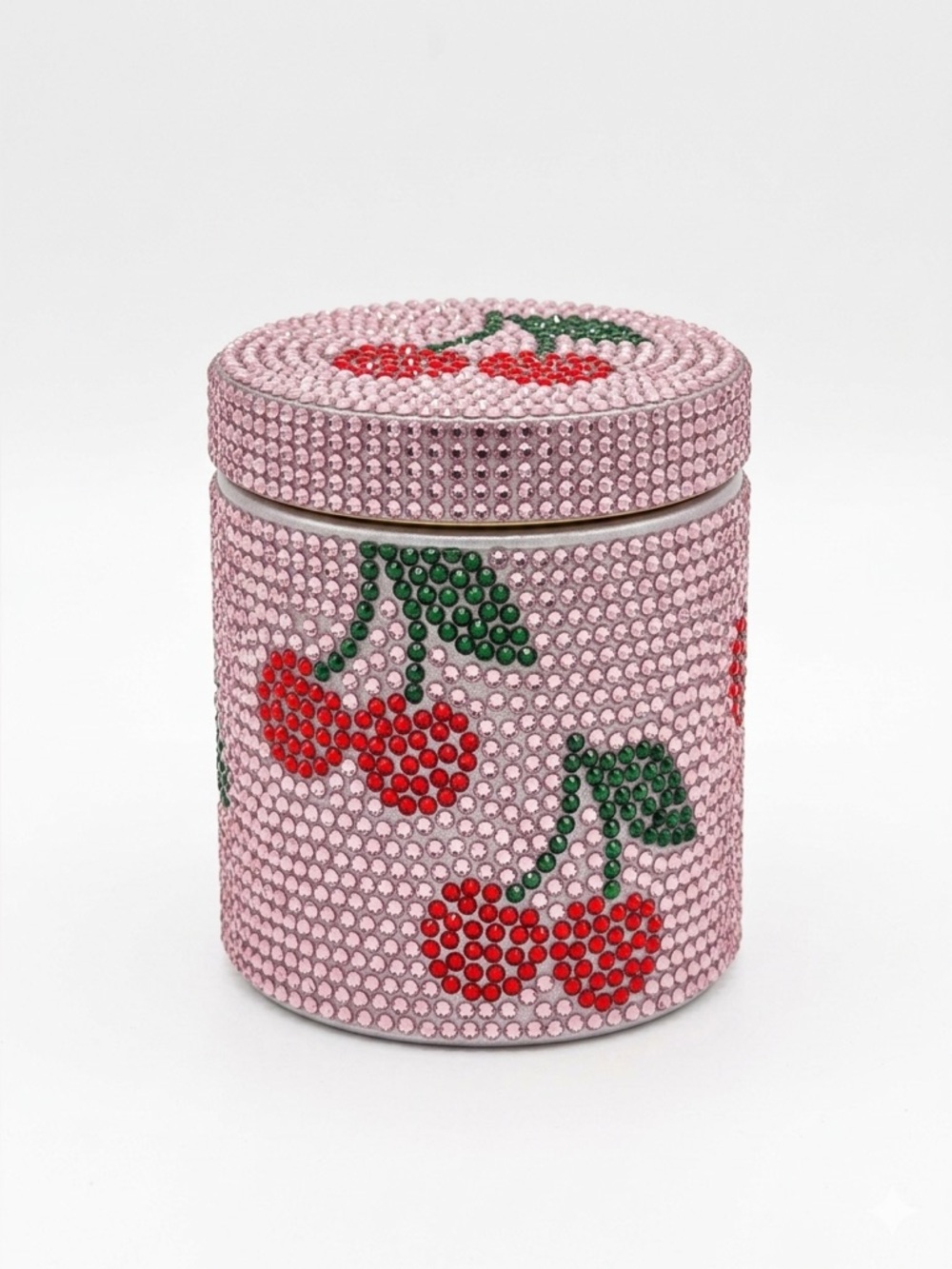 Bling 🍒 Cherry Vanilla Body Butter Moisturizing in Rhinestone Container New